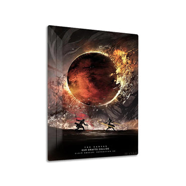 Maelle vs Verso metal poster
