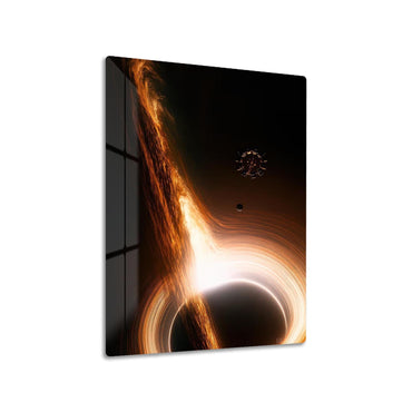 Interstellar Black Hole metal poster