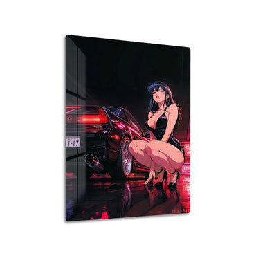 Anime Woman With NSX