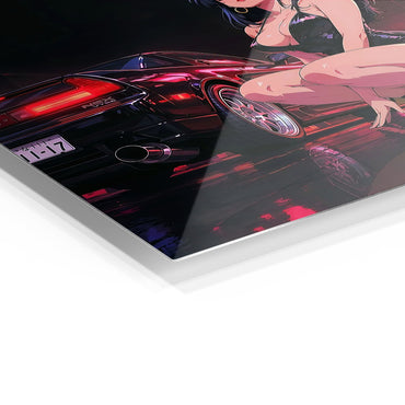 Anime Woman With NSX