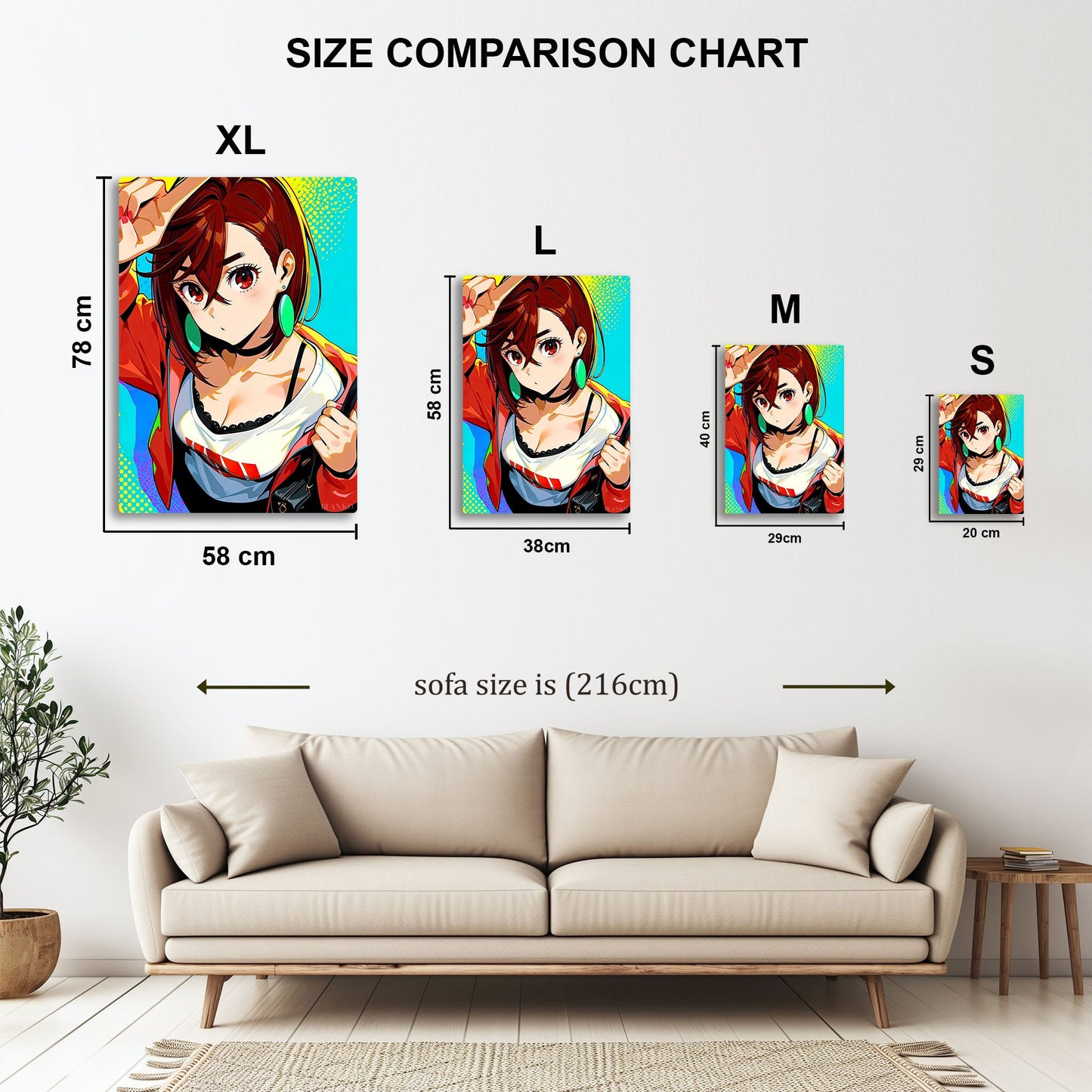 Anime Girl RedEyes Posing