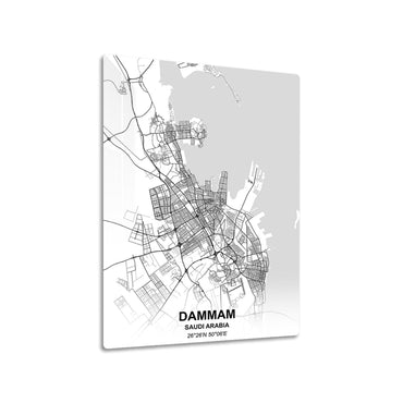 Dammam Saudi Arabia City Map