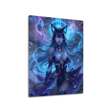 Dark Angel metal poster on living room wall