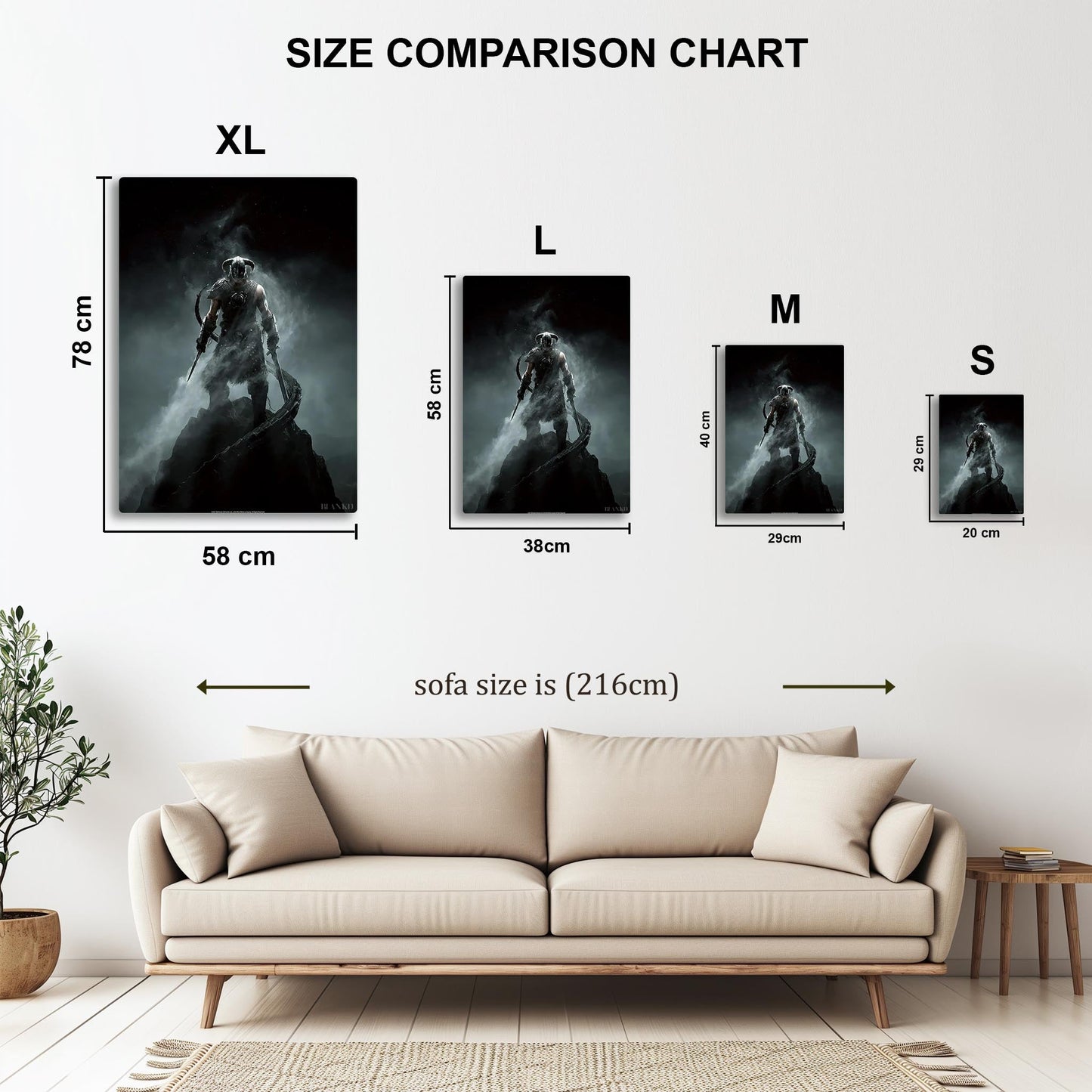 Dragonborn metal poster