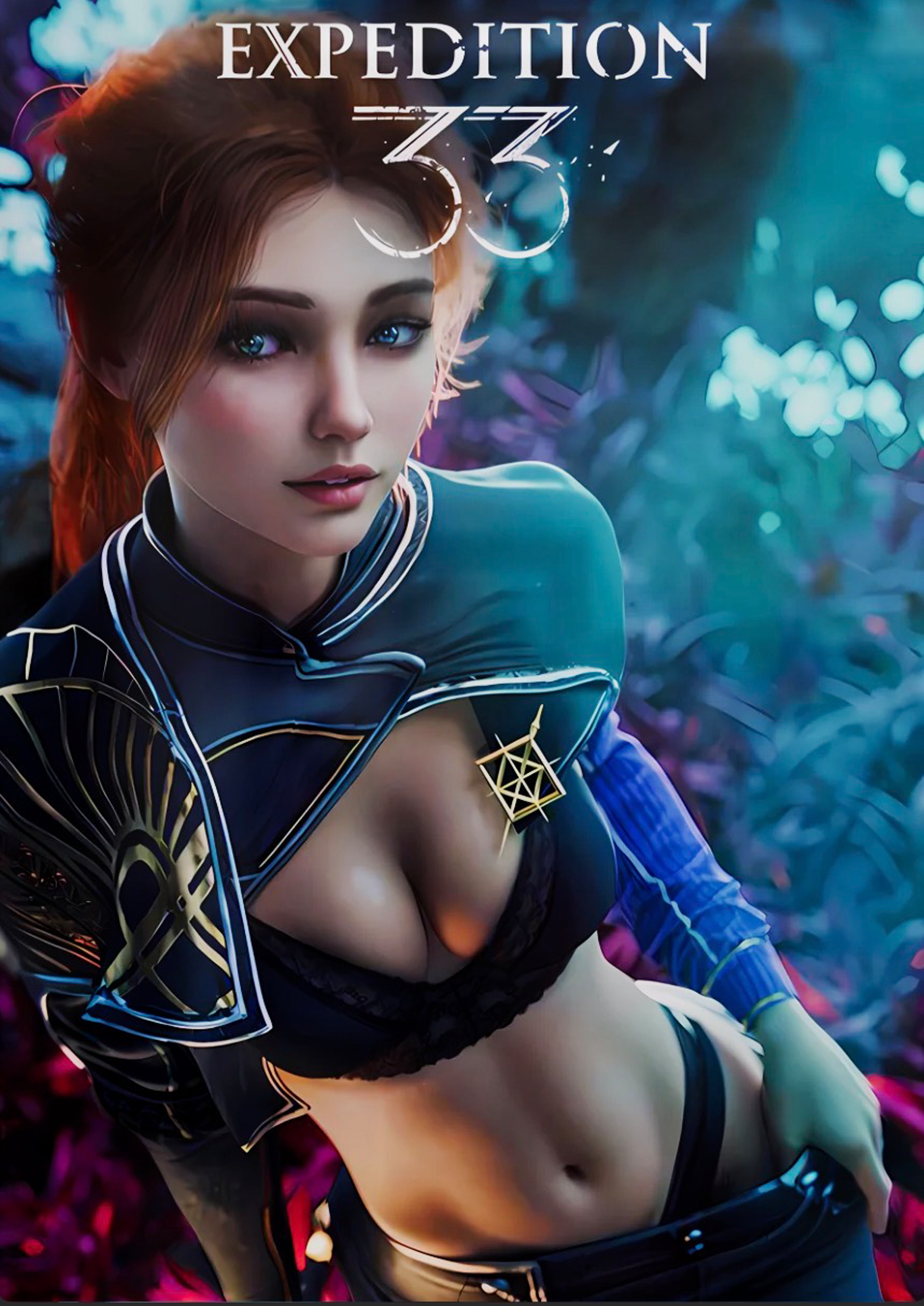 Expedition 33 - Maelle 2 metal poster artwork