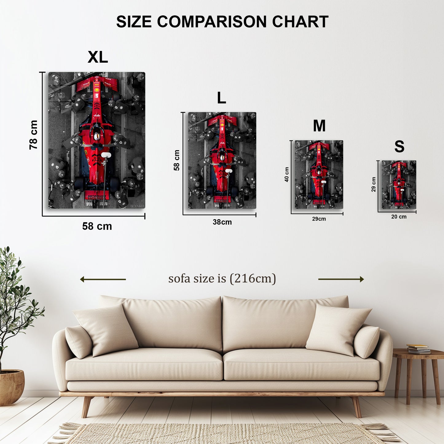 F1 Ferrari Pit Lane