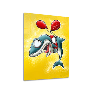 Floating Shark