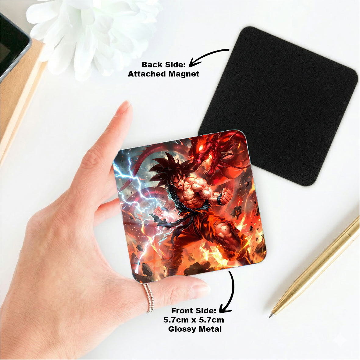 MINI METAL MAGNET DRAGON BALL PACK