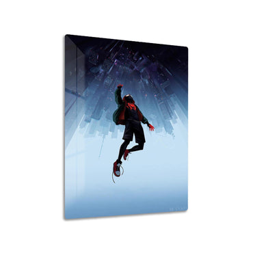 Miles Morales Spider Verse metal poster
