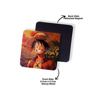 MINI METAL MAGNET LUFFY PACK
