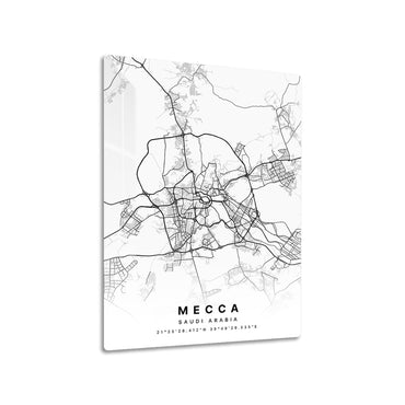 Mecca Saudi Arabia City Map