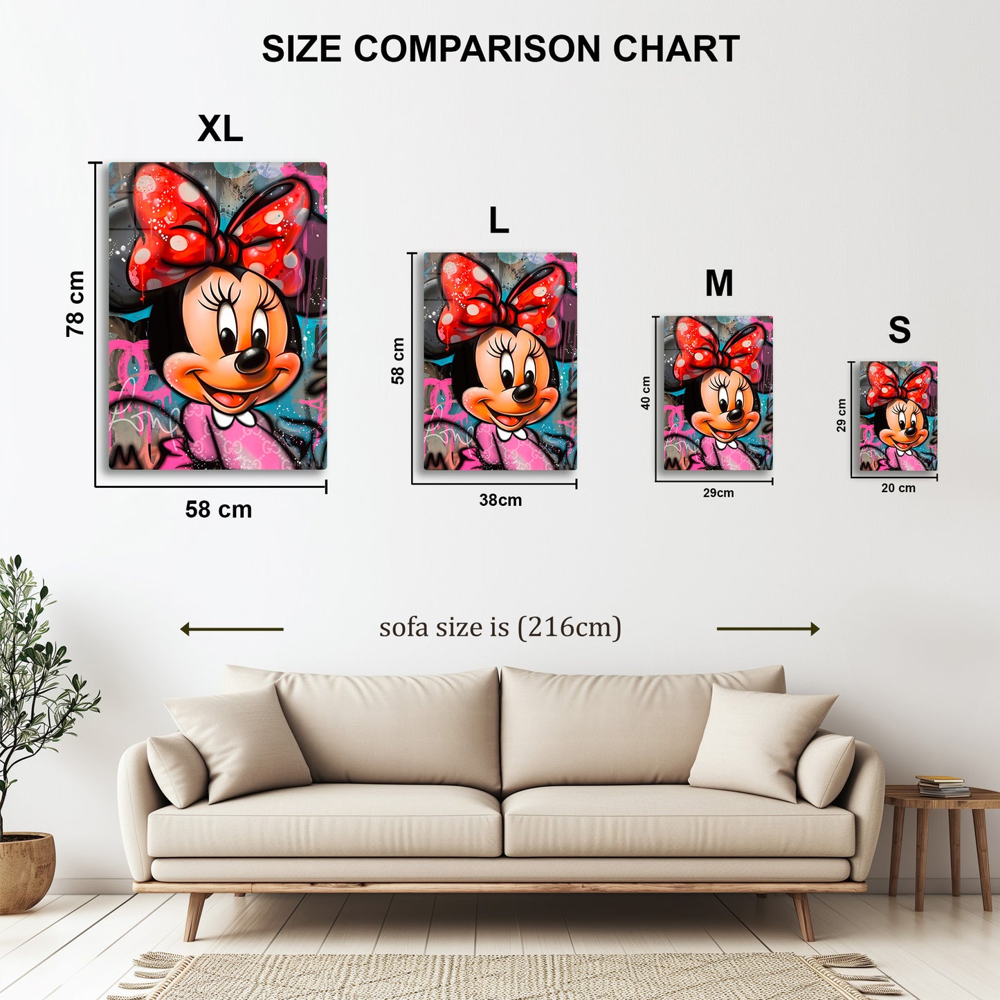Minnie Mouse Graffiti
