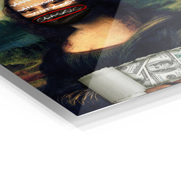 Mona Lisa with Face Mask 2