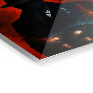 Noir Detective metal poster
