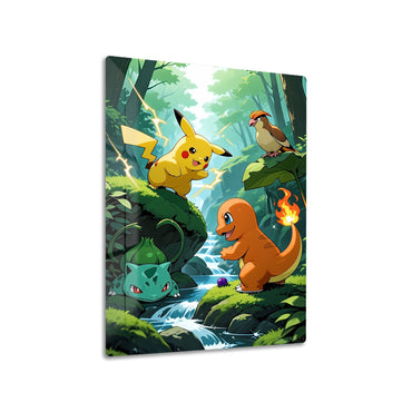 Pikachu Charmander ForestAdventure