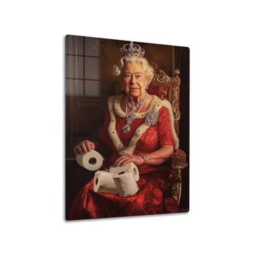 Queen Elizabeth With Toilet Paper