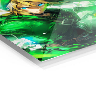 Legend of Zelda Link metal poster