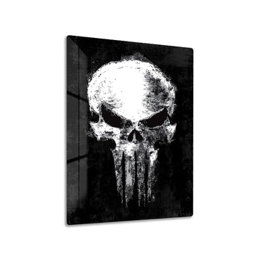 The Punisher Skull metal poster