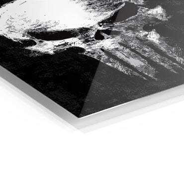 The Punisher Skull metal poster
