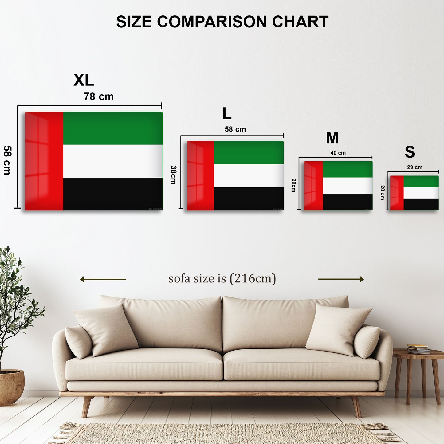 United Arab Emirates Flag