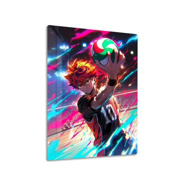 Volleyball Player HinataShoyo Energetic