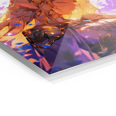 Zelda Serene metal poster