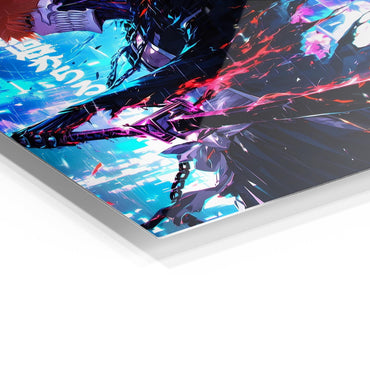 Ichigo Kurosaki metal poster