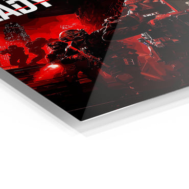 Ready or Not metal poster