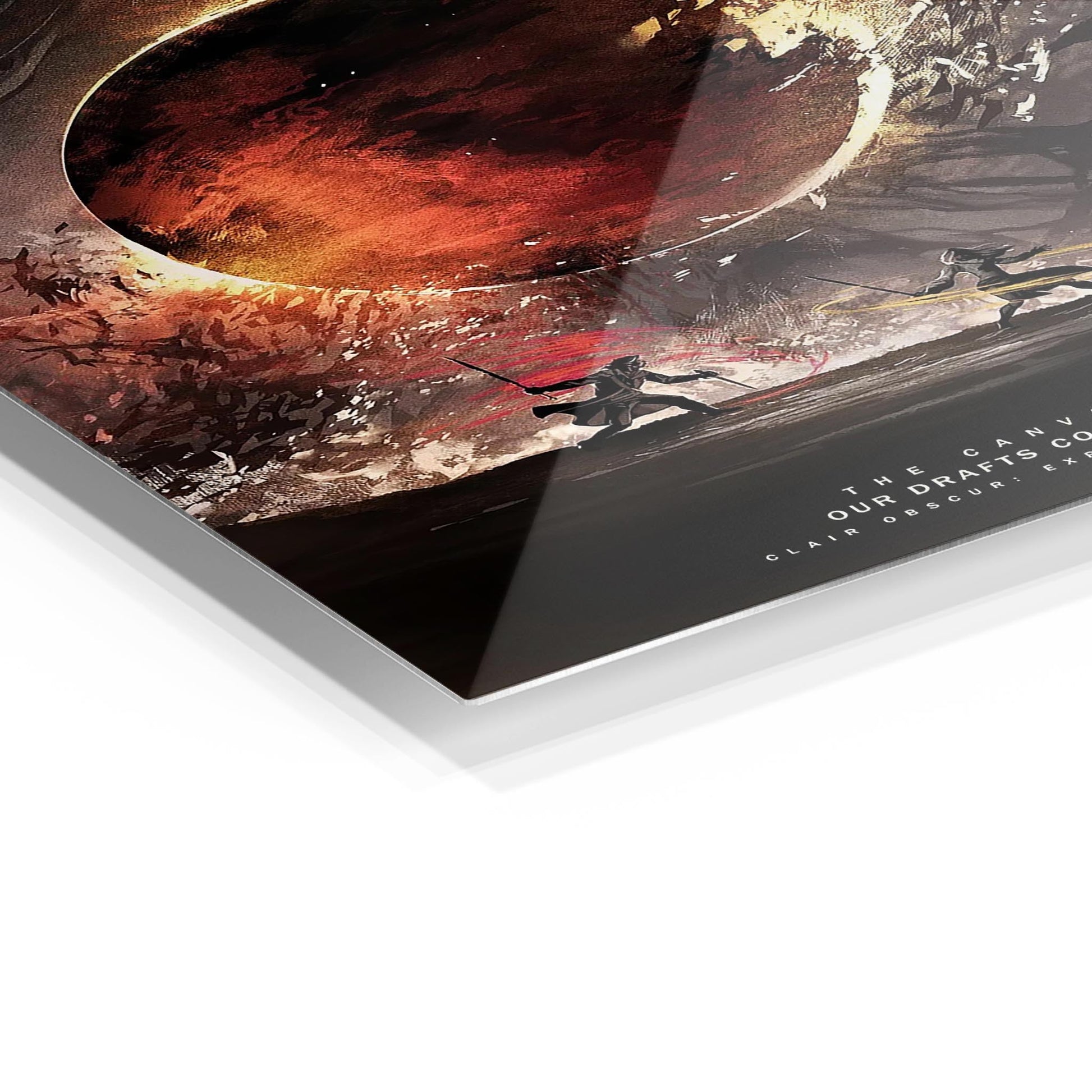 Maelle vs Verso metal poster