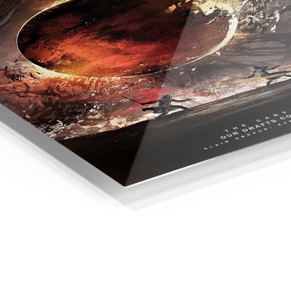 Maelle vs Verso metal poster