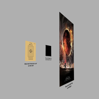 Maelle vs Verso metal poster
