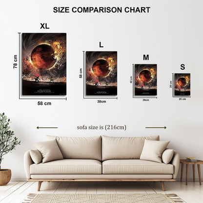 Maelle vs Verso metal poster