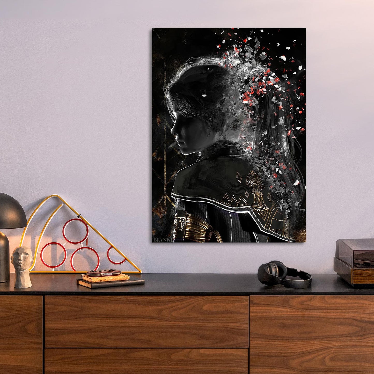 Maelle Gommage metal poster