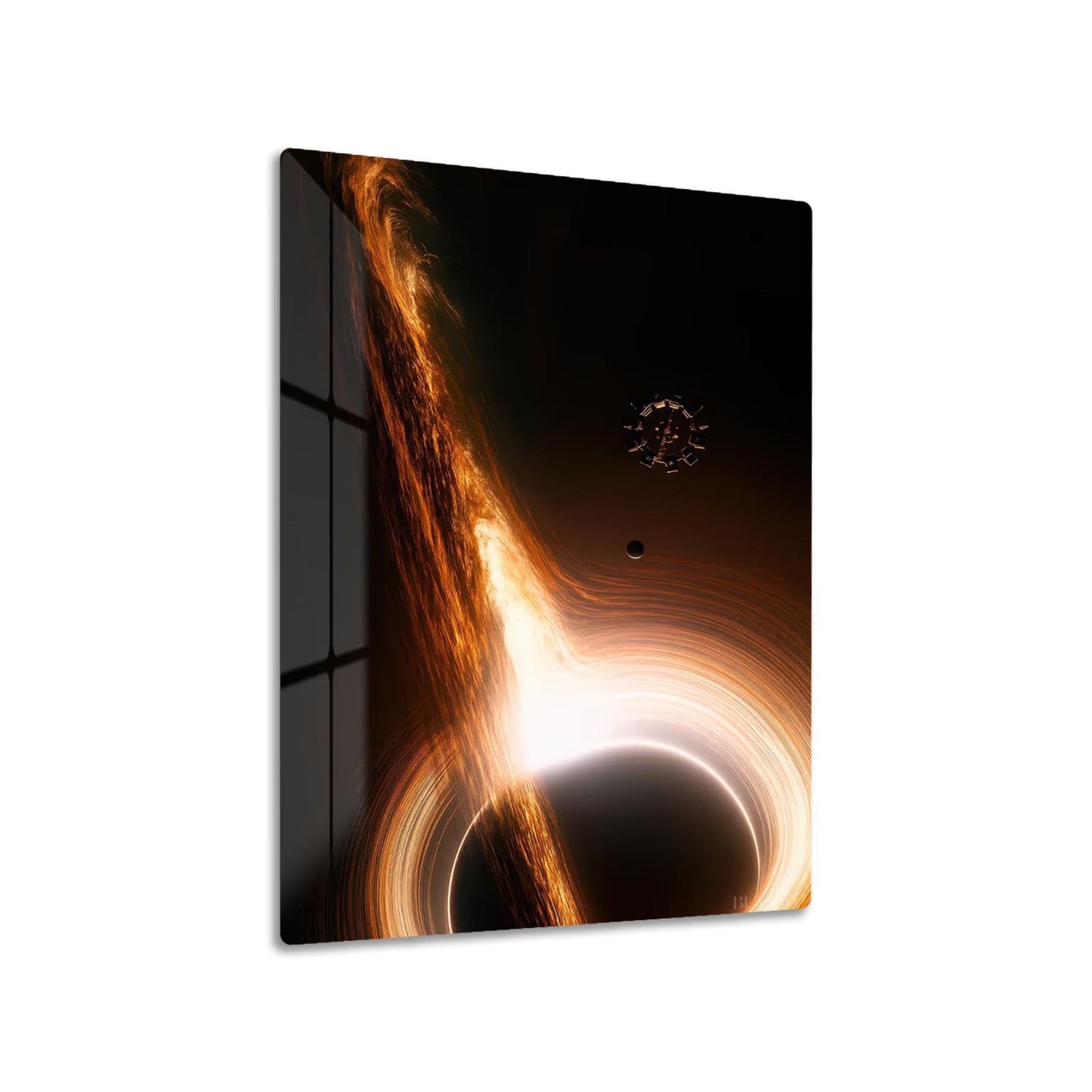 Interstellar Black Hole metal poster