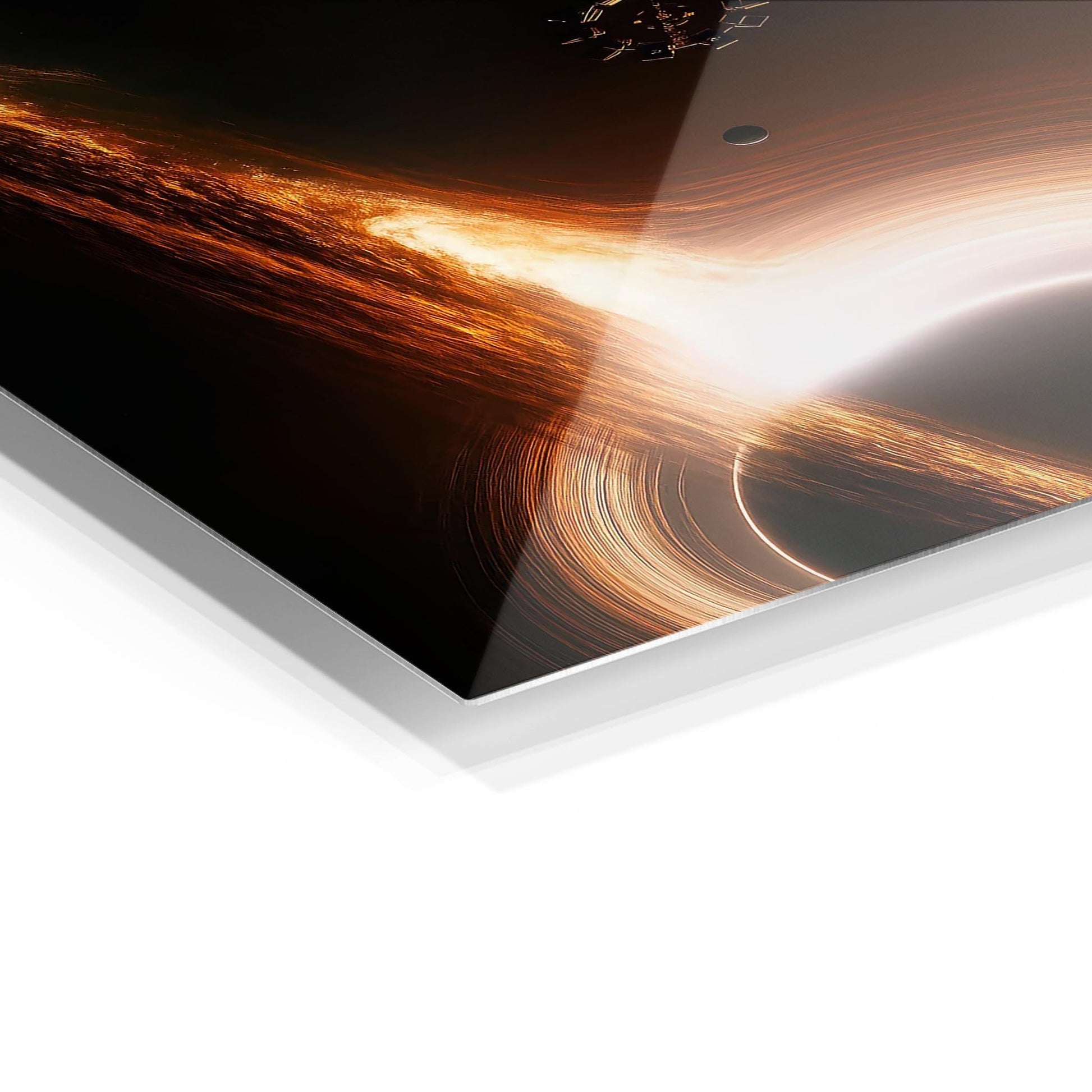 Interstellar Black Hole metal poster