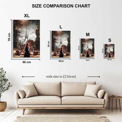 Verso's Funeral metal poster