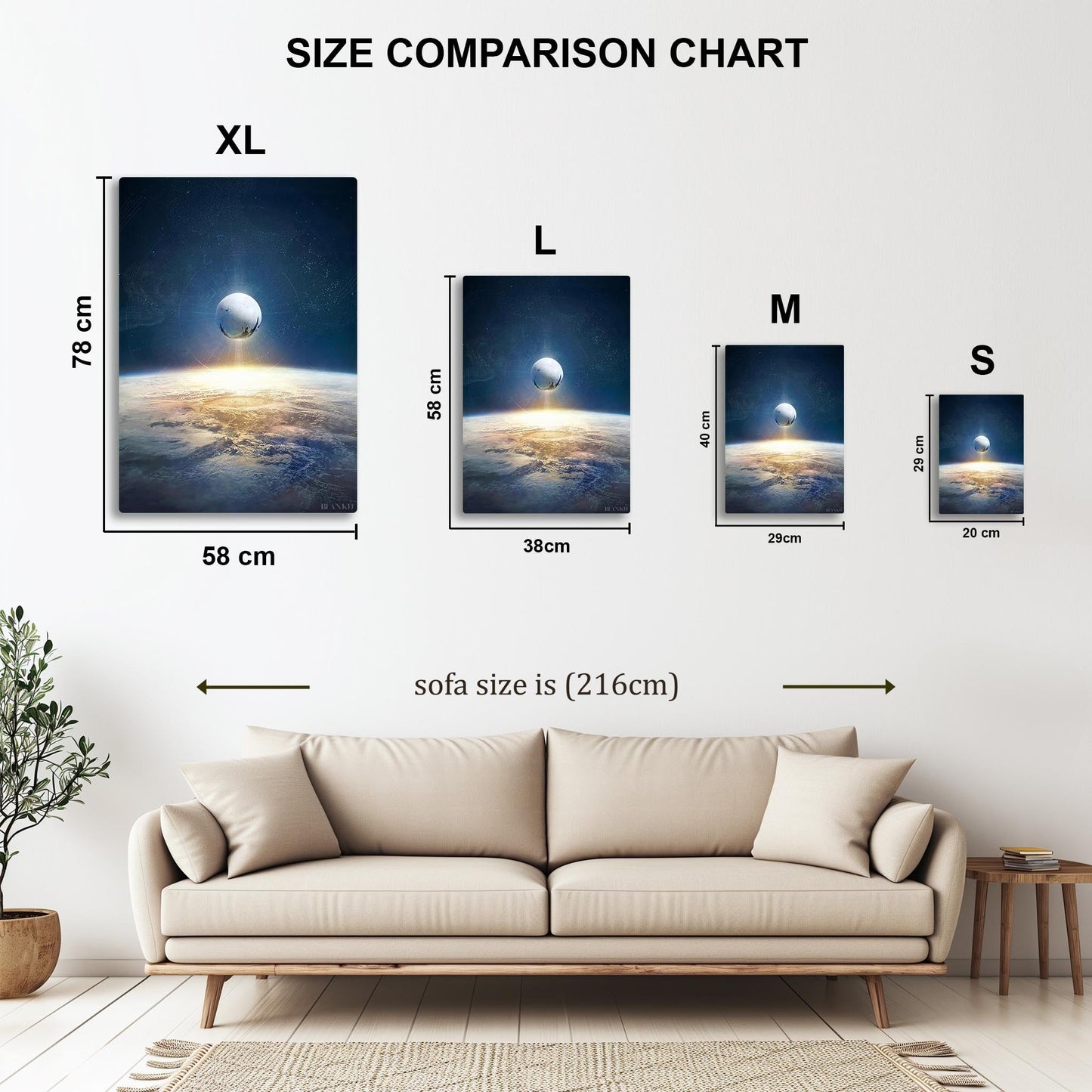 Arrival to Earth metal poster