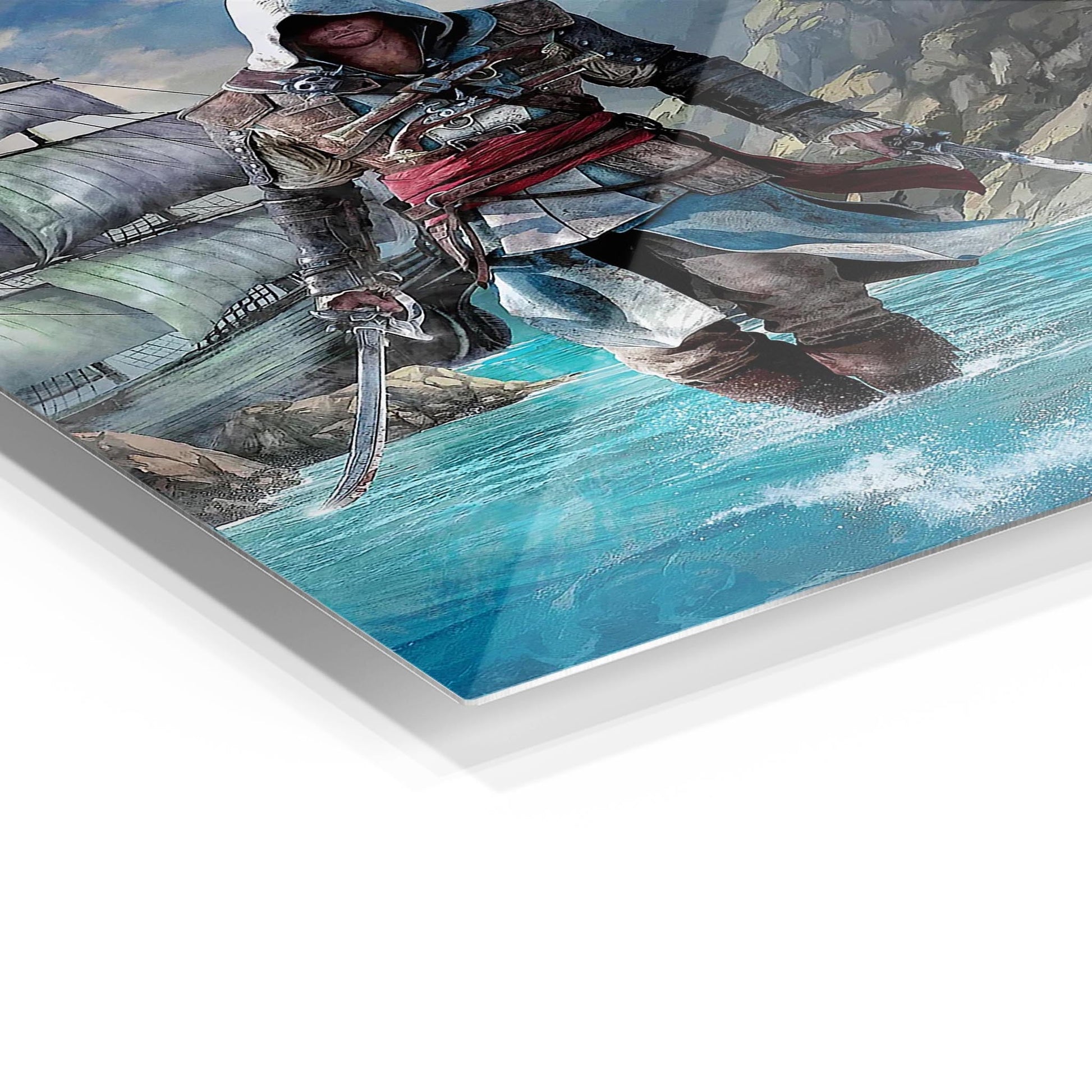 Edward Kenway metal poster