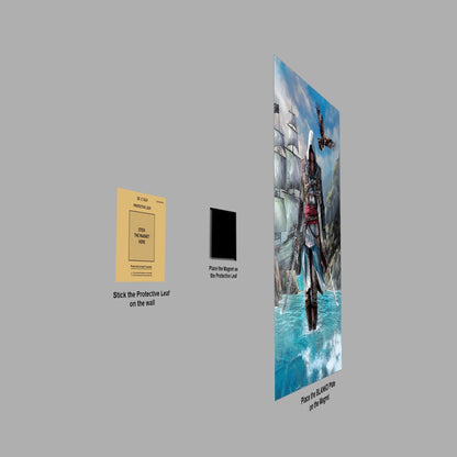 Edward Kenway metal poster