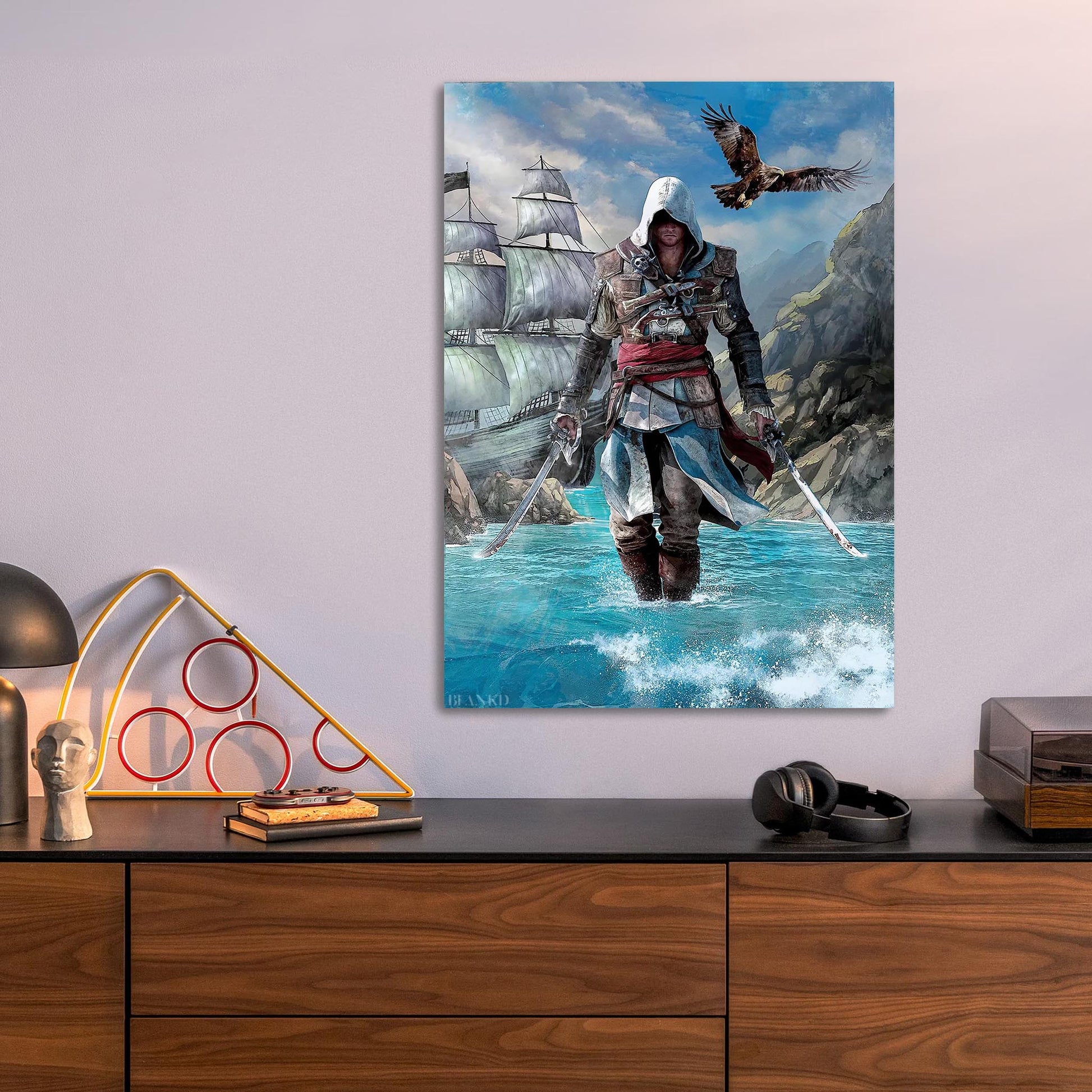 Edward Kenway metal poster
