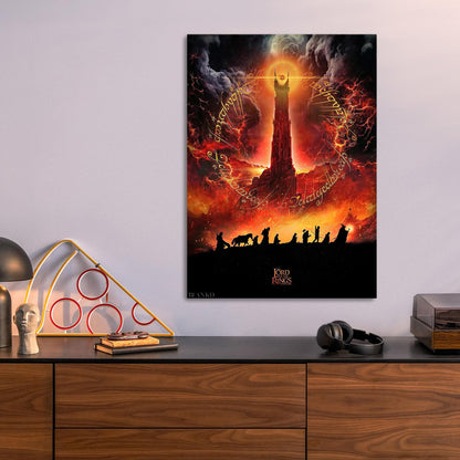 One to Rule Them All metal poster