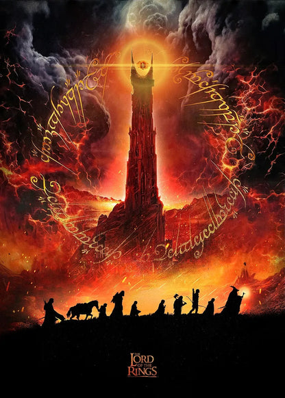 One to Rule Them All metal poster artwork