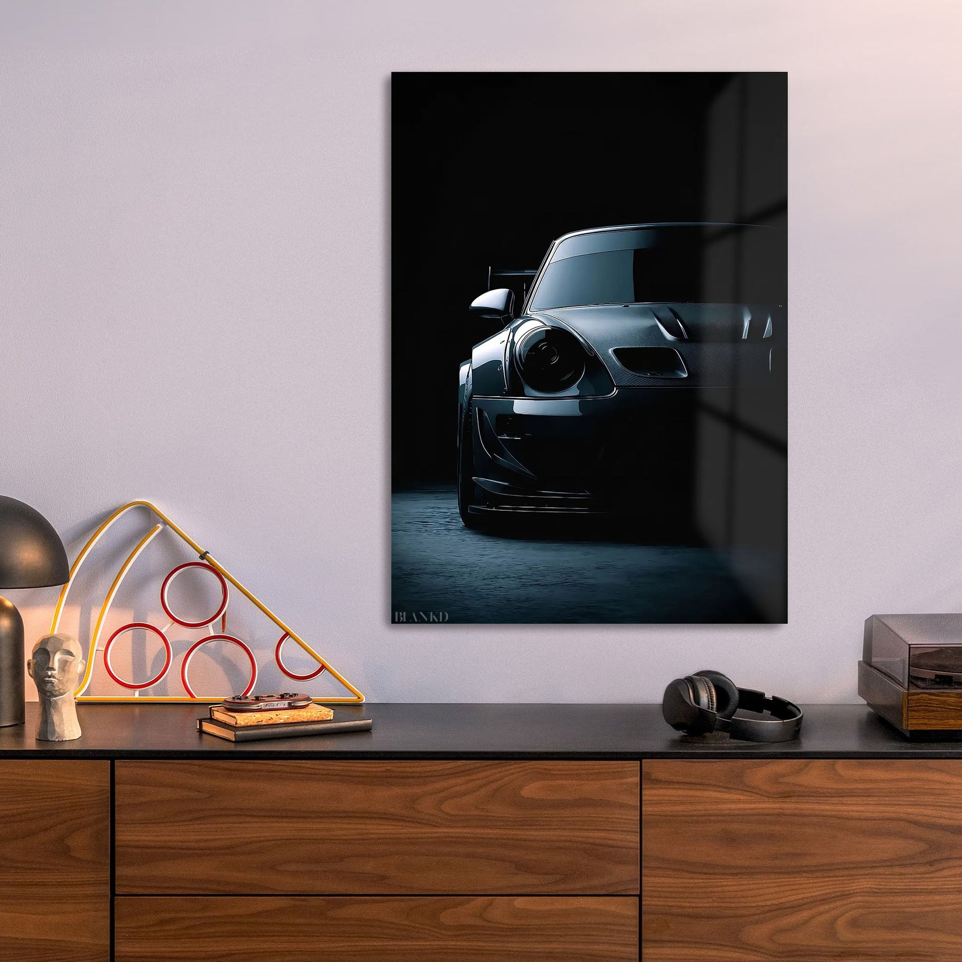 Dark Sports Race Car