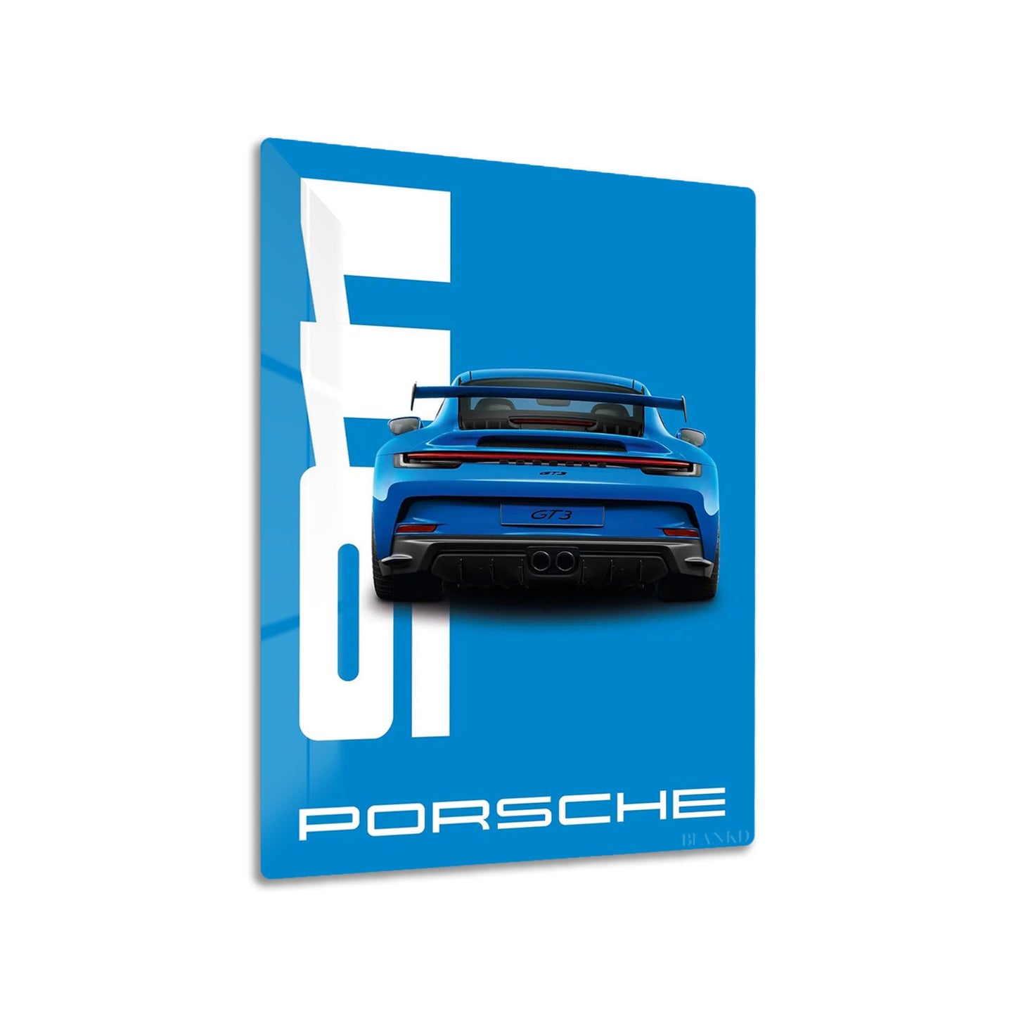 Blue Porsche 911 GT3
