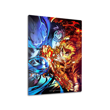 Demon Slayer Mugen Train metal poster