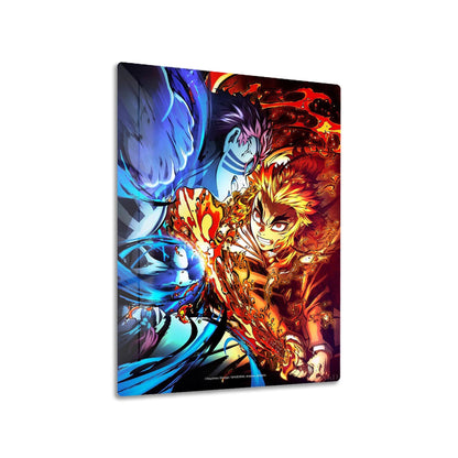 Demon Slayer Mugen Train metal poster