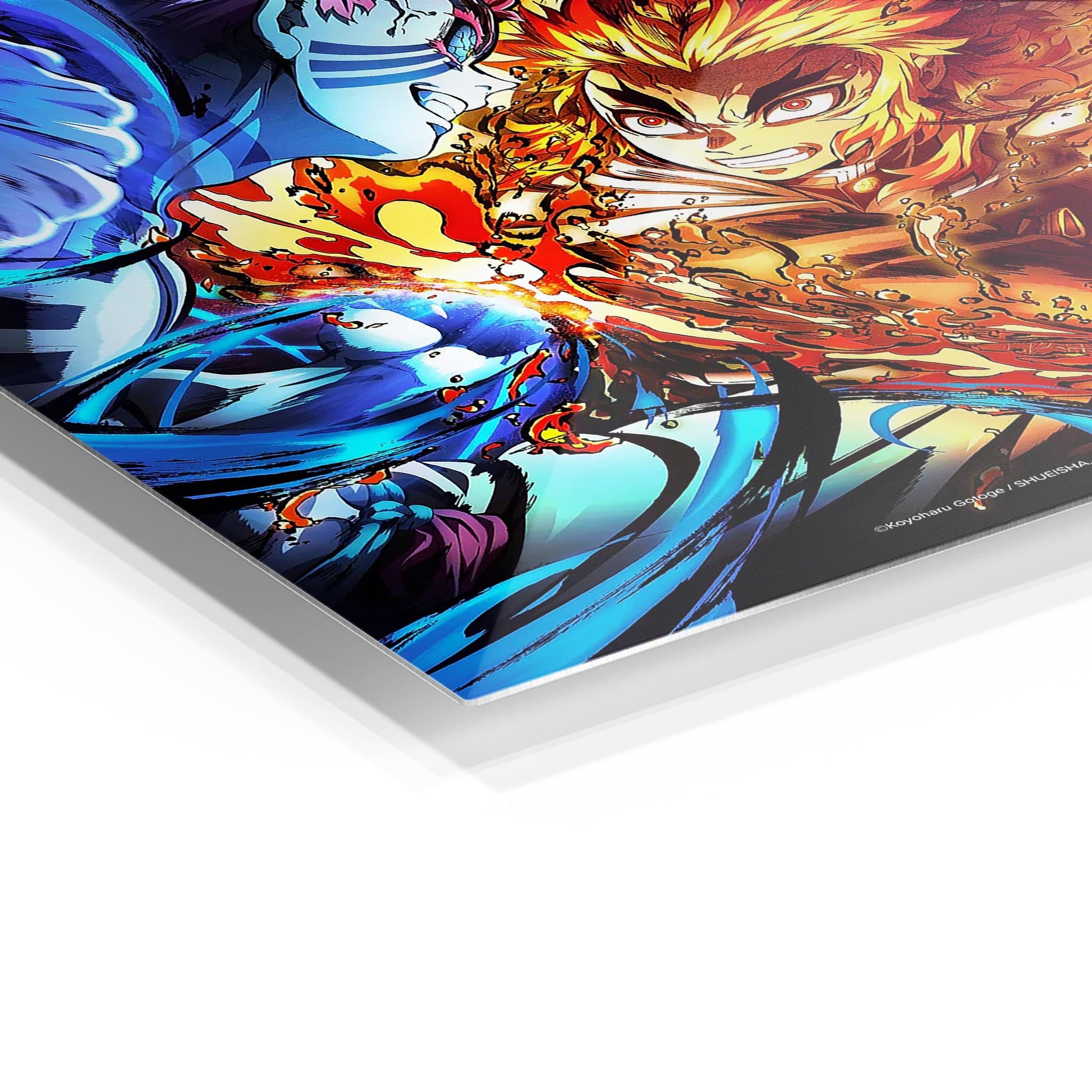 Demon Slayer Mugen Train metal poster