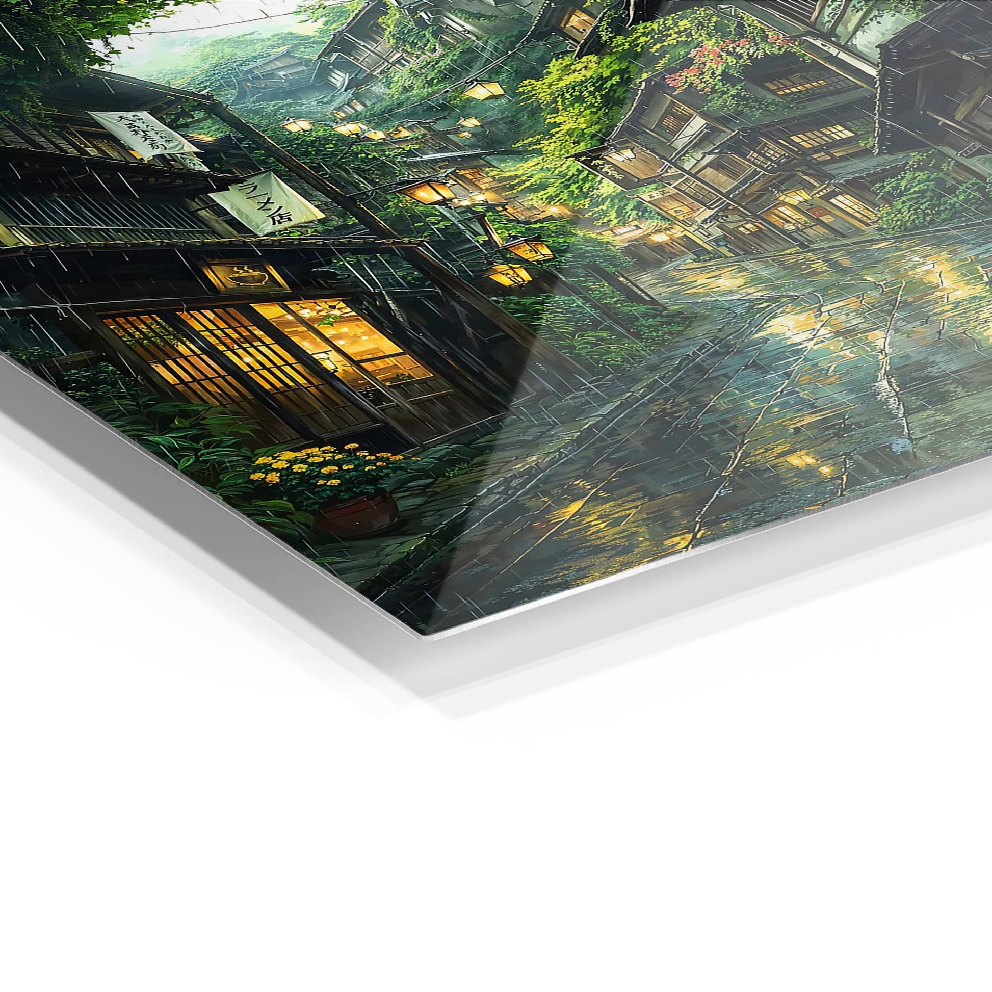 The Hidden Alley metal poster