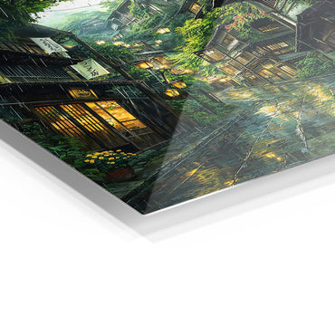 The Hidden Alley metal poster