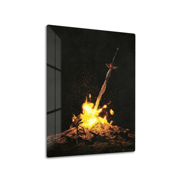 Bonfire metal poster
